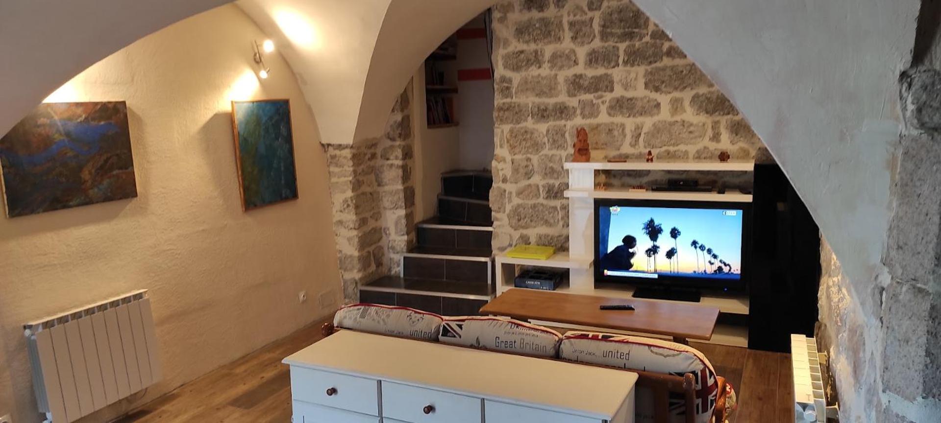 maison pierre et voûte au cœur du village Balazuc Extérieur photo