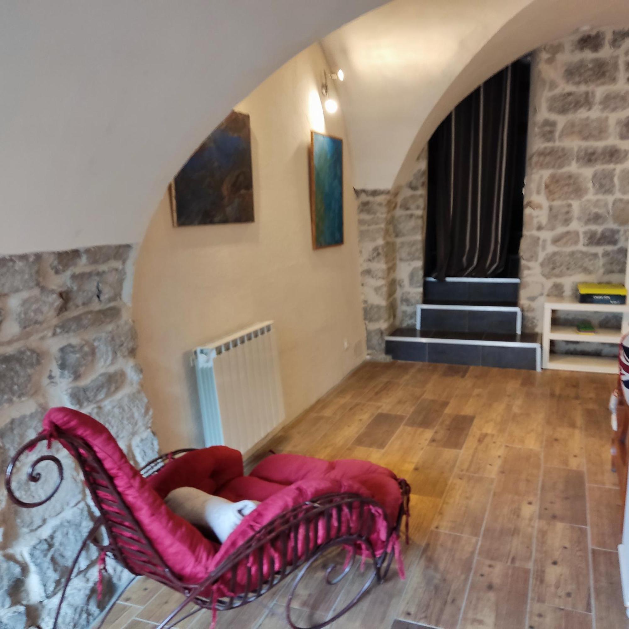 maison pierre et voûte au cœur du village Balazuc Extérieur photo
